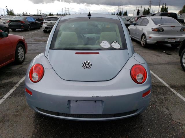 3VWRW3AG7AM027095 - 2010 VOLKSWAGEN NEW BEETLE BLUE photo 6
