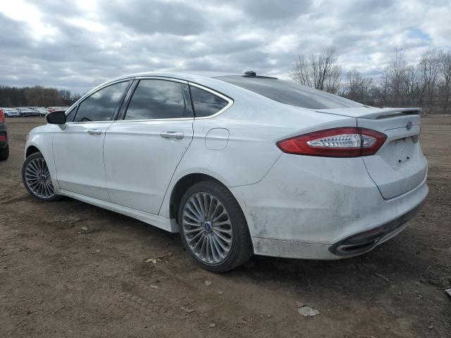 3FA6P0K97DR330750 - 2013 FORD FUSION TITANIUM WHITE photo 2