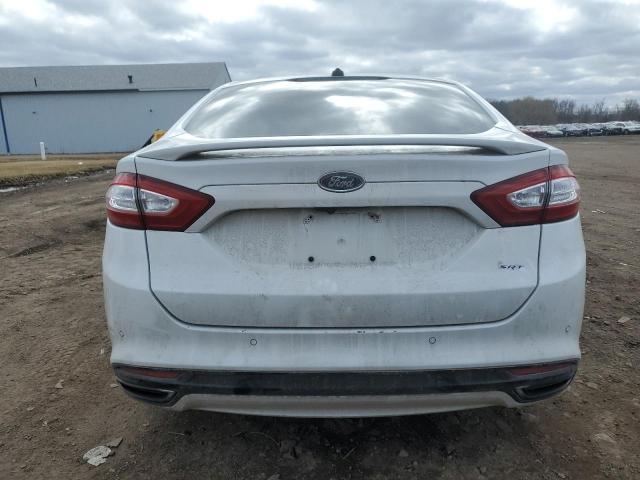 3FA6P0K97DR330750 - 2013 FORD FUSION TITANIUM WHITE photo 6