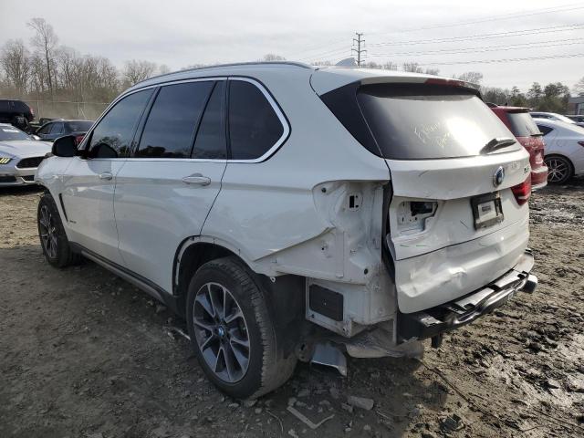 5UXKR0C51J0X87823 - 2018 BMW X5 XDRIVE35I WHITE photo 2