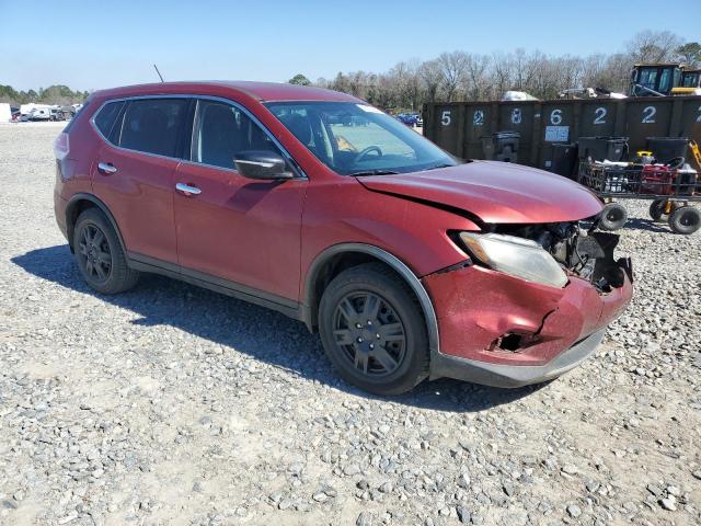 KNMAT2MT3FP559232 - 2015 NISSAN ROGUE S BURGUNDY photo 4