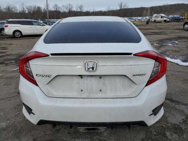 2HGFC2F82KH510344 - 2019 HONDA CIVIC SPORT WHITE photo 6