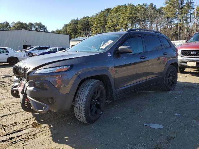 1C4PJMBB9JD548008 - 2018 JEEP CHEROKEE TRAILHAWK GRAY photo 1