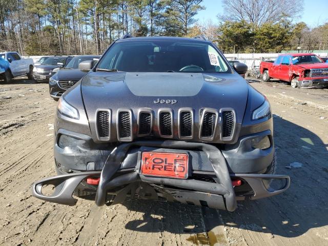1C4PJMBB9JD548008 - 2018 JEEP CHEROKEE TRAILHAWK GRAY photo 5