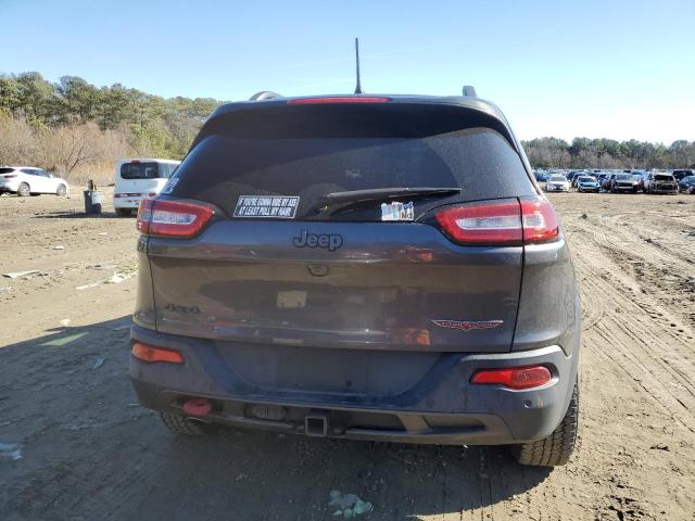 1C4PJMBB9JD548008 - 2018 JEEP CHEROKEE TRAILHAWK GRAY photo 6