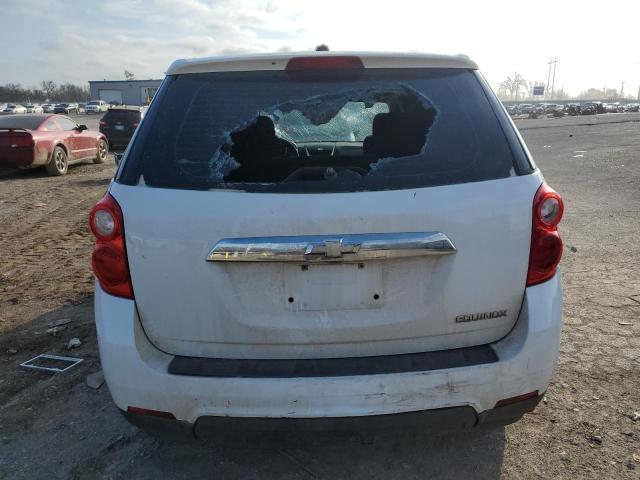 2GNALAEK3F1104269 - 2015 CHEVROLET EQUINOX LS WHITE photo 6