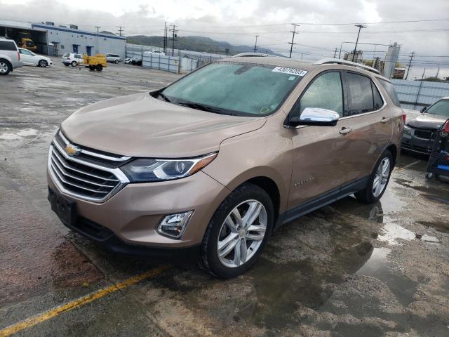 2GNAXNEX8J6218352 - 2018 CHEVROLET EQUINOX PREMIER TAN photo 1