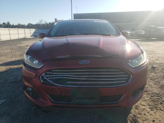 3FA6P0K96FR309889 - 2015 FORD FUSION TITANIUM BURGUNDY photo 5