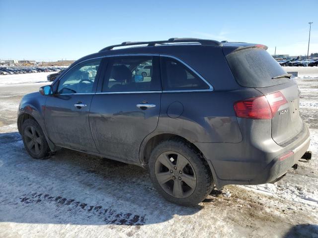 2HNYD2H23AH001661 - 2010 ACURA MDX GRAY photo 2