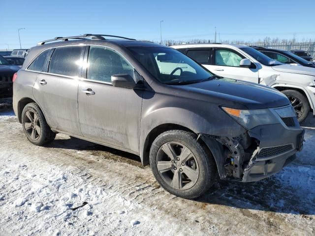 2HNYD2H23AH001661 - 2010 ACURA MDX GRAY photo 4