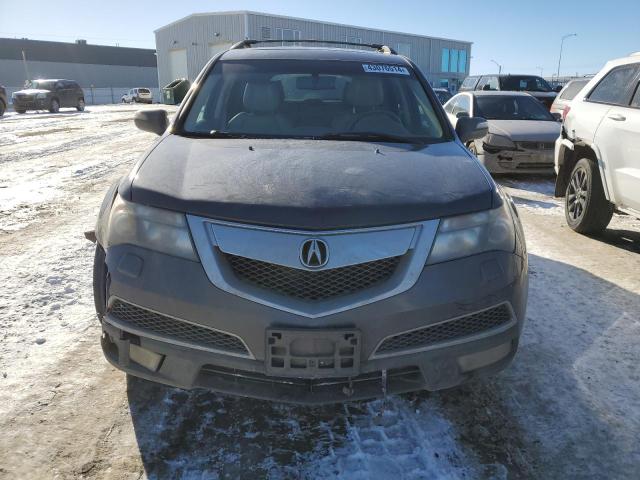 2HNYD2H23AH001661 - 2010 ACURA MDX GRAY photo 5