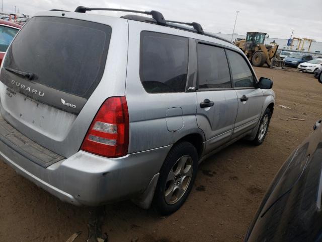 JF1SG65684H745452 - 2004 SUBARU FORESTER 2.5XS Күміс фото 3