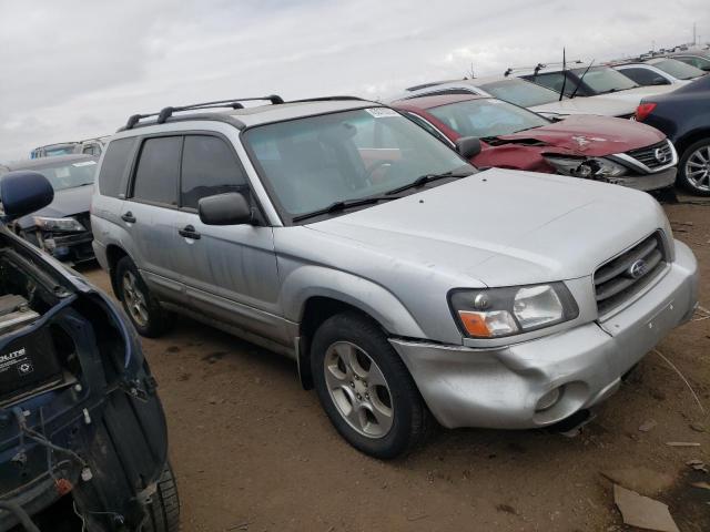 JF1SG65684H745452 - 2004 SUBARU FORESTER 2.5XS SILVER photo 4