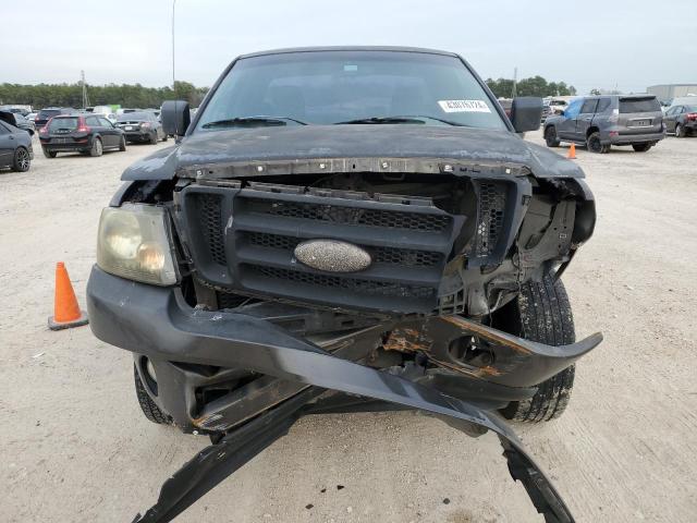 1FTRF12206NB80912 - 2006 FORD F150 BLACK photo 5