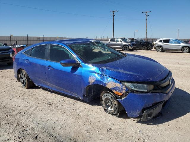 2HGFC2F8XKH597071 - 2019 HONDA CIVIC SPORT BLUE photo 4