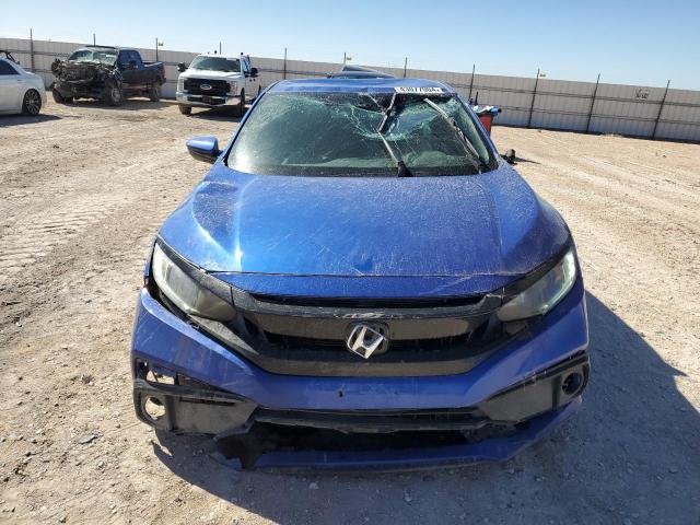 2HGFC2F8XKH597071 - 2019 HONDA CIVIC SPORT BLUE photo 5