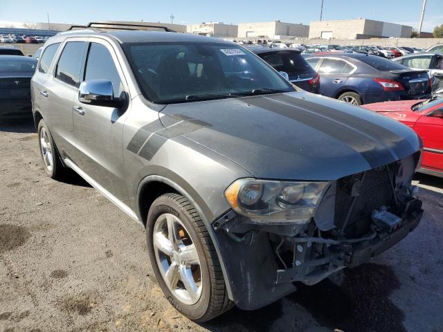 1D4SD4GT7BC593154 - 2011 DODGE DURANGO CREW GRAY photo 4