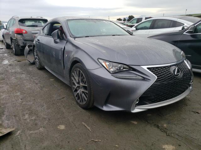 JTHHE5BC5F5001812 - 2015 LEXUS RC 350 GRAY photo 4