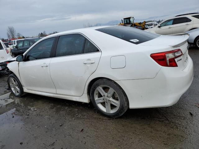 4T1BF1FK3EU341216 - 2014 TOYOTA CAMRY L WHITE photo 2