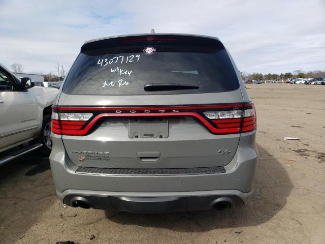 1C4SDJCT9NC106395 - 2022 DODGE DURANGO R/T GRAY photo 6