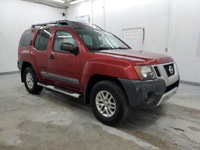 5N1AN0NW2FN667016 - 2015 NISSAN XTERRA X RED photo 4