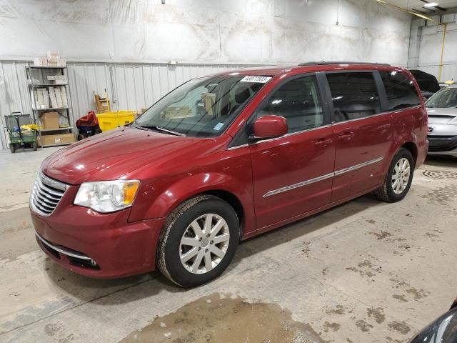 2C4RC1BG4DR742458 - 2013 CHRYSLER TOWN & COU TOURING RED photo 1