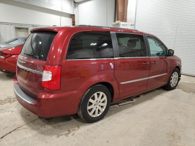 2C4RC1BG4DR742458 - 2013 CHRYSLER TOWN & COU TOURING წითელი ფოტო 3