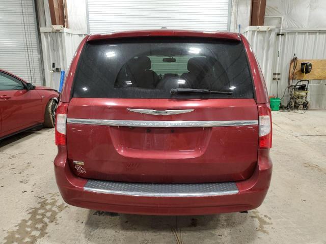 2C4RC1BG4DR742458 - 2013 CHRYSLER TOWN & COU TOURING წითელი ფოტო 6