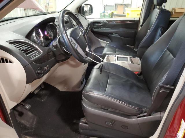 2C4RC1BG4DR742458 - 2013 CHRYSLER TOWN & COU TOURING წითელი ფოტო 7