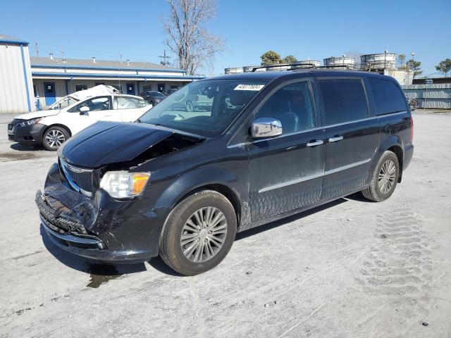 2C4RC1CG7ER454482 - 2014 CHRYSLER TOWN & COU TOURING L BLACK photo 1