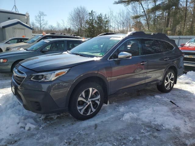 4S4BTAPC0N3242763 - 2022 SUBARU OUTBACK TOURING GRAY photo 1