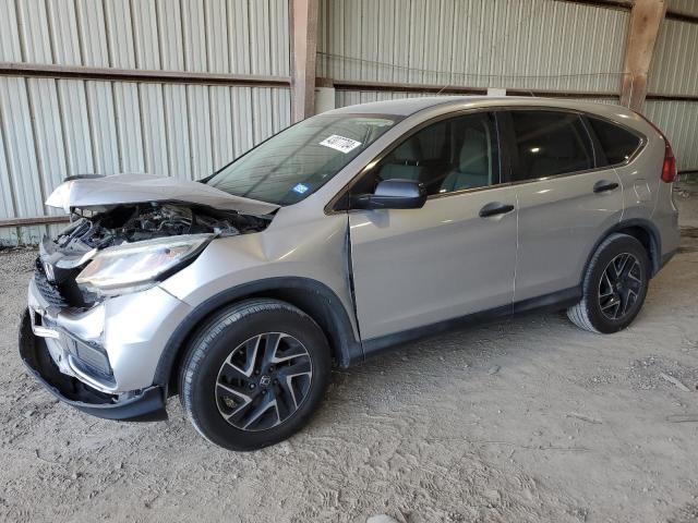 2HKRM3H4XGH555345 - 2016 HONDA CR-V SE SILVER photo 1