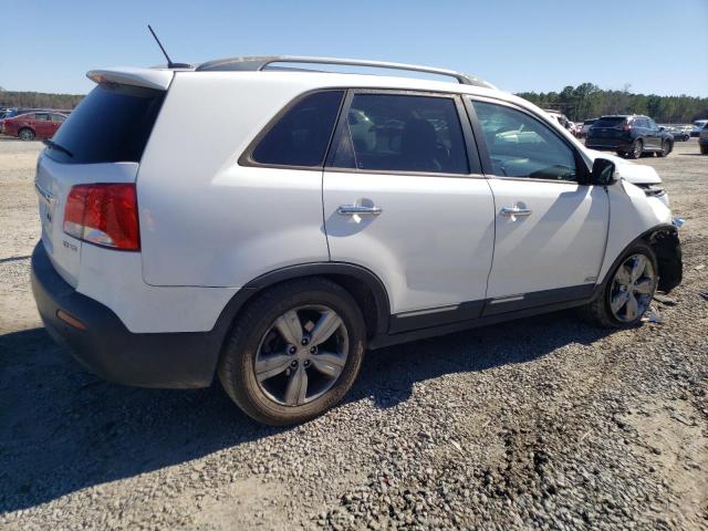 5XYKUDA2XCG291433 - 2012 KIA SORENTO EX WHITE photo 3