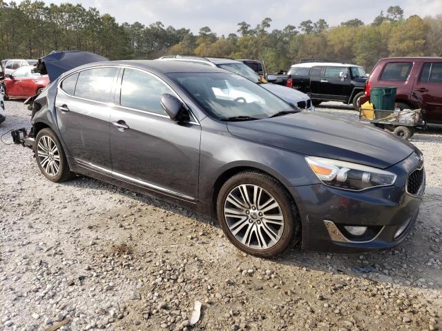 KNALN4D70E5120045 - 2014 KIA CADENZA PREMIUM GRAY photo 4