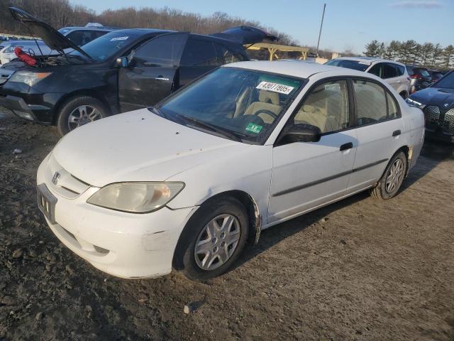 2HGES16335H571865 - 2005 HONDA CIVIC DX VP WHITE photo 1