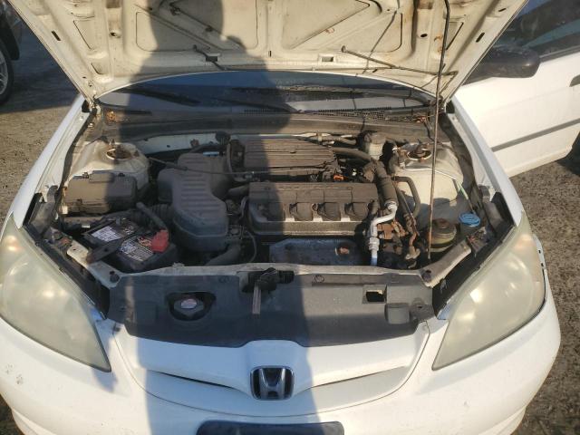 2HGES16335H571865 - 2005 HONDA CIVIC DX VP WHITE photo 11
