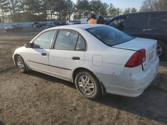 2HGES16335H571865 - 2005 HONDA CIVIC DX VP WHITE photo 2
