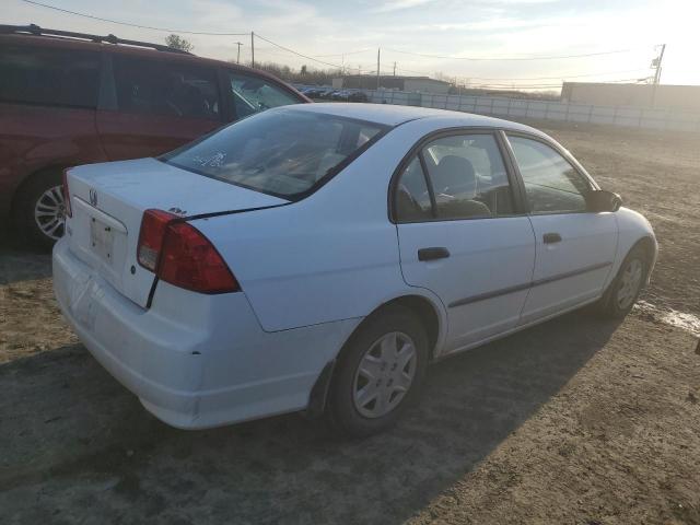 2HGES16335H571865 - 2005 HONDA CIVIC DX VP WHITE photo 3
