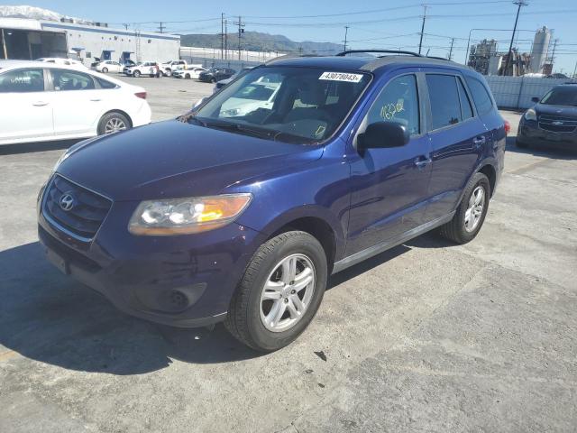 5NMSG3ABXAH393741 - 2010 HYUNDAI SANTA FE GLS BLUE photo 1