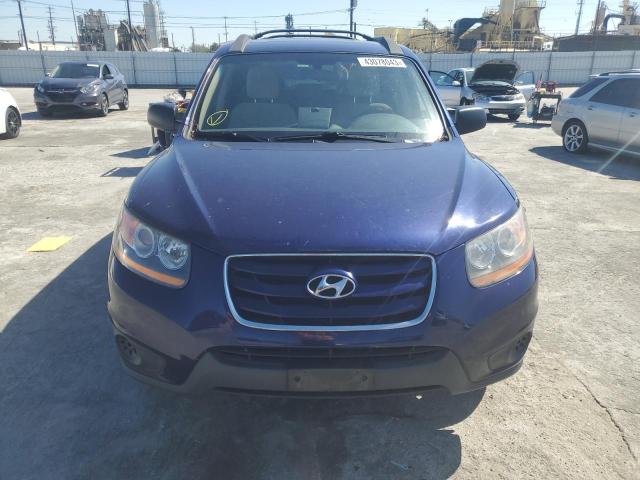 5NMSG3ABXAH393741 - 2010 HYUNDAI SANTA FE GLS BLUE photo 5