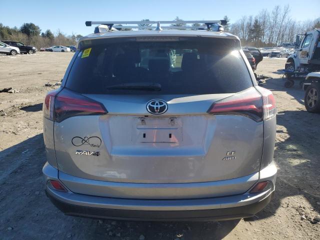 2T3BFREV6HW649549 - 2017 TOYOTA RAV4 LE SILVER photo 6