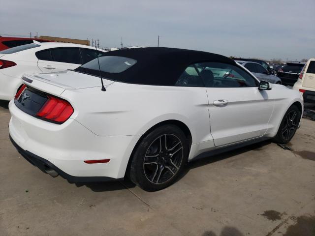 1FATP8UH7J5138927 - 2018 FORD MUSTANG WHITE photo 3