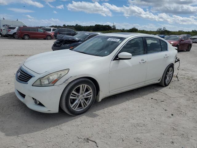 JN1CV6AP3BM304516 - 2011 INFINITI G37 BASE WHITE photo 1