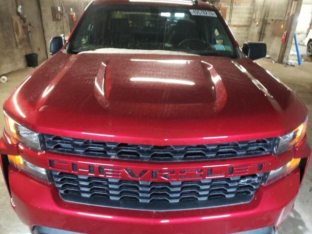 1GCRYBEK9MZ297261 - 2021 CHEVROLET SILVERADO K1500 CUSTOM RED photo 11