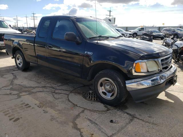 2FTRX17213CB06390 - 2003 FORD F150 BLACK photo 4