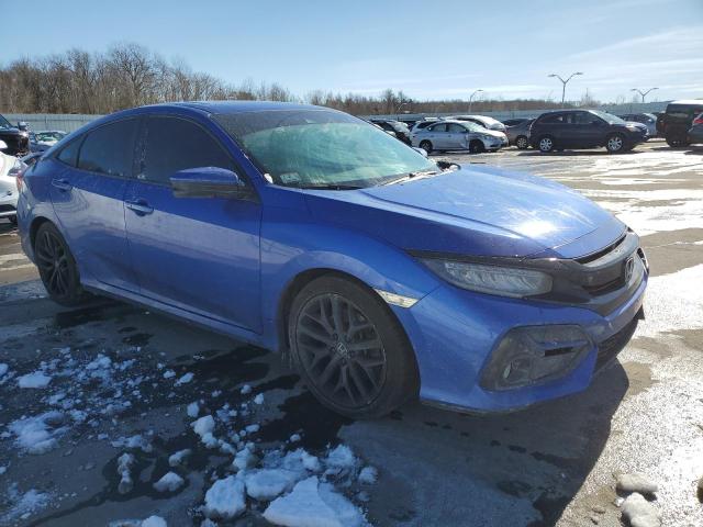 2HGFC1E52LH702012 - 2020 HONDA CIVIC SI BLUE photo 4