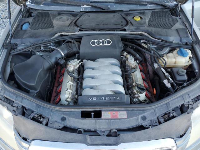 WAUMV44EX7N020587 - 2007 AUDI A8 L QUATTRO GRAY photo 11