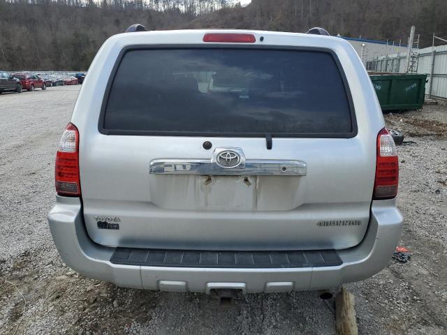 JTEBU14R560102605 - 2006 TOYOTA 4RUNNER SR5 SILVER photo 6