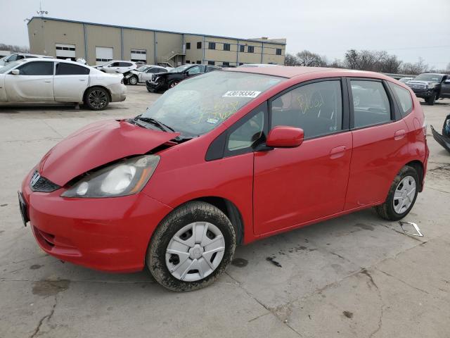 JHMGE8H36DC056430 - 2013 HONDA FIT RED photo 1