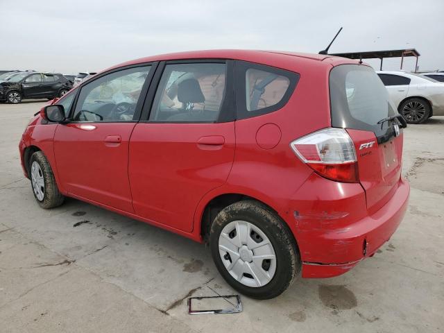 JHMGE8H36DC056430 - 2013 HONDA FIT RED photo 2